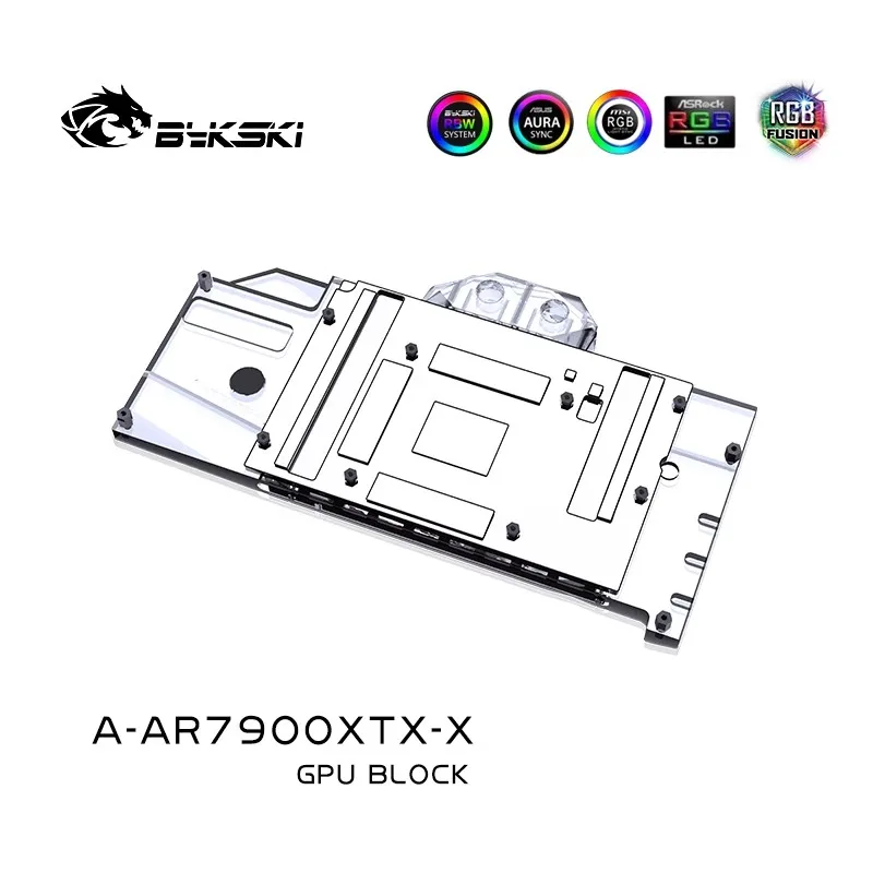 Amd Vga Rx 7900 Xtx - Bykski Water Block Use for ASRock