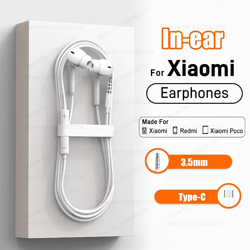 Xiaomi Gaming Accessories - Type C Wired Headphones For Xiaomi