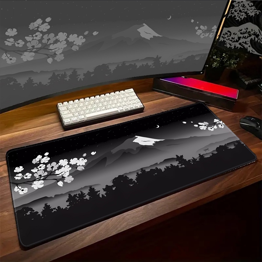 Gaming Accessories For Pc Setup - Kawaii XXL Cute Sakura Large Mouse