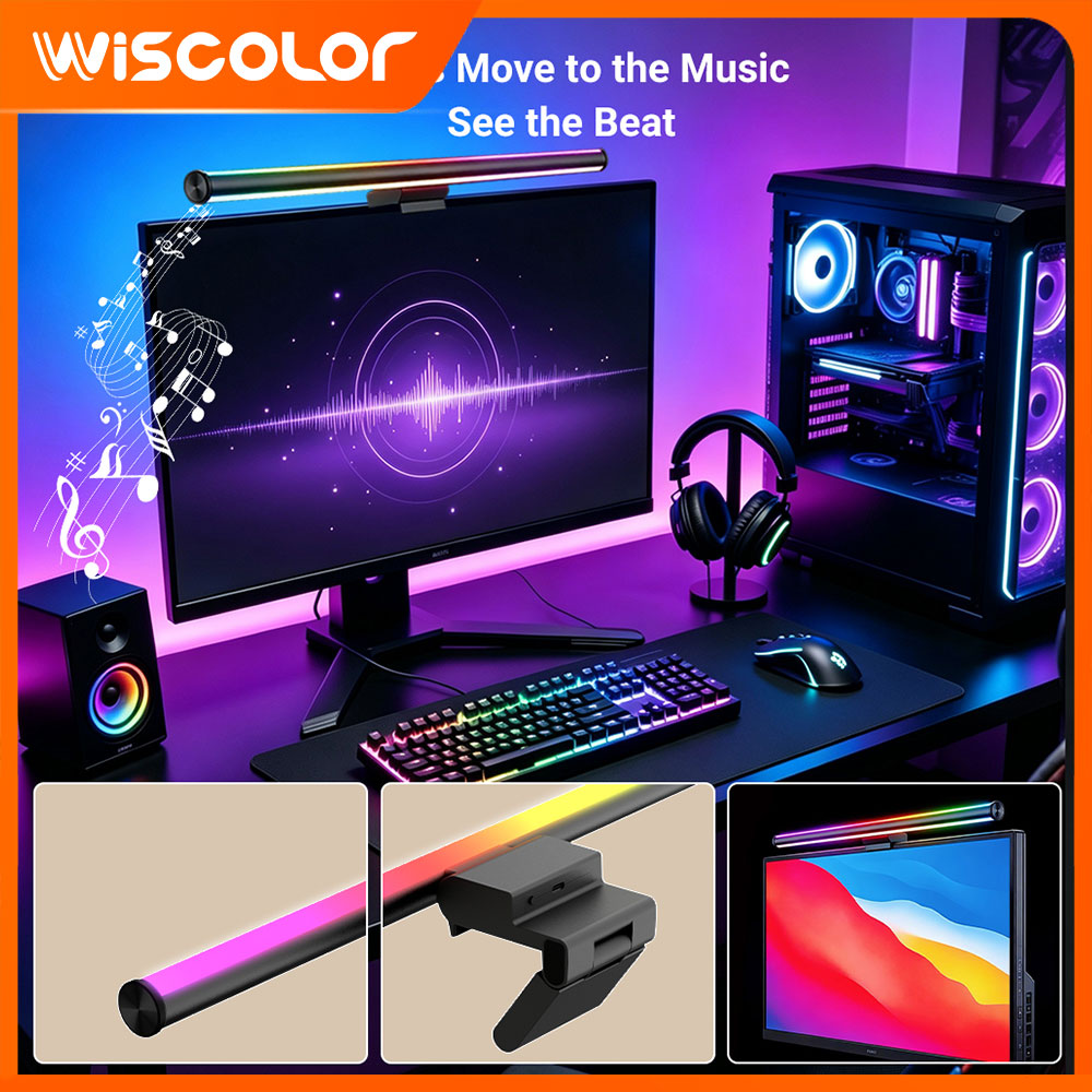 Gaming Accessories App - Setup Monitor Light Bar Smart Wifi