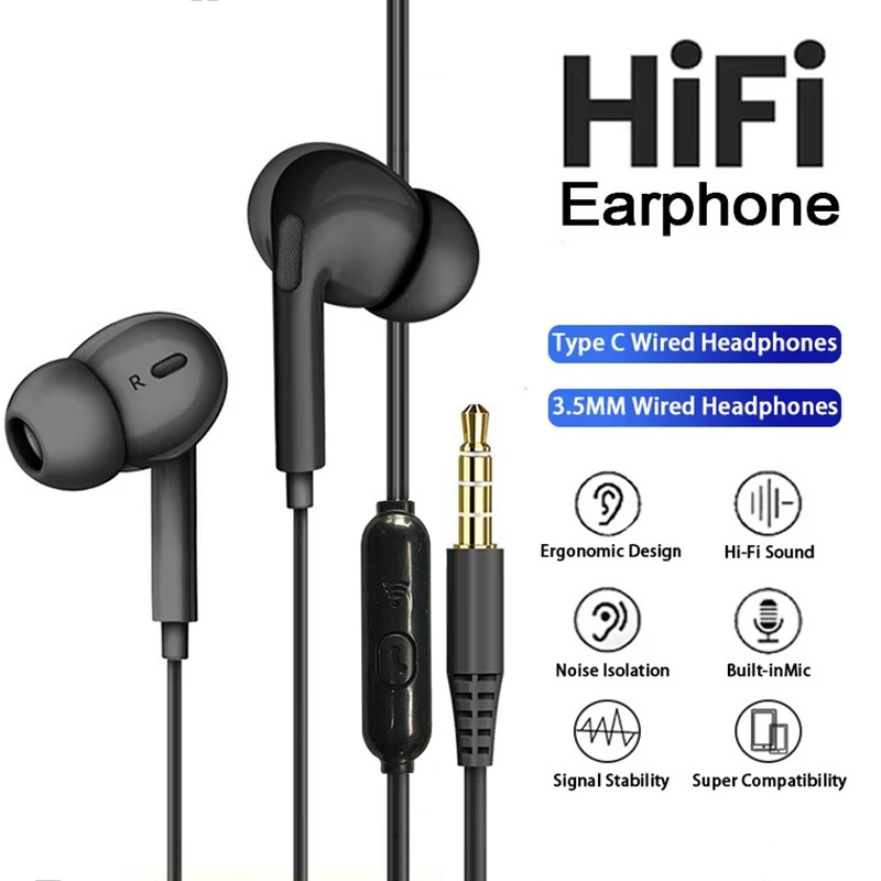 Xiaomi Gaming Accessories - HiFi Stereo Earbuds HD Microphone For