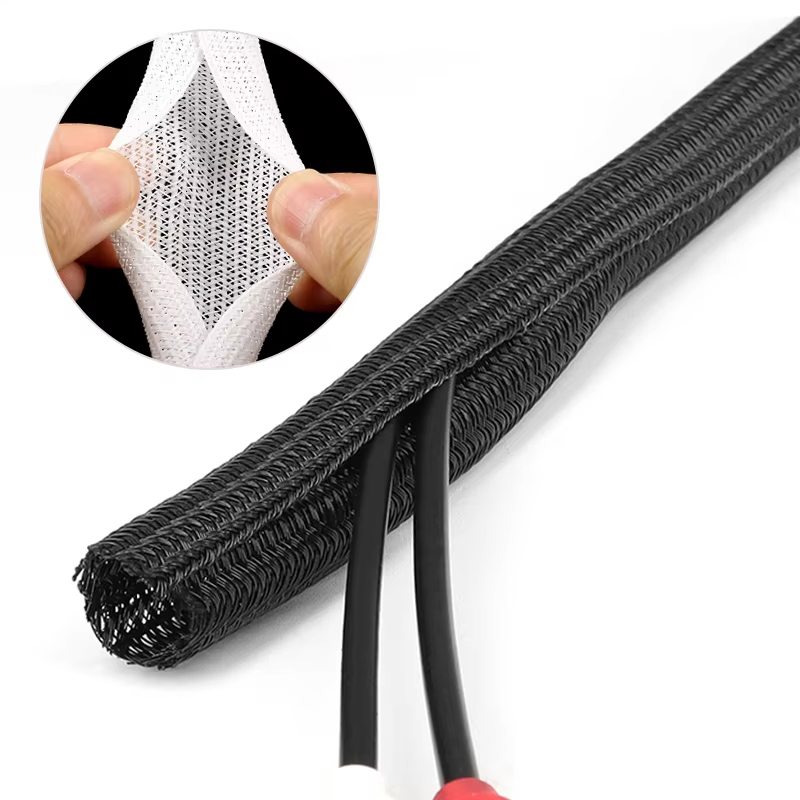 Sleeved Cable Kit - Insulated Braided Cable Sleeve PET Nylon