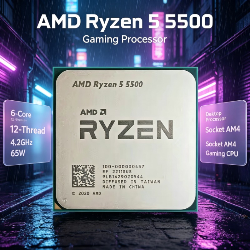 AMD Ryzen 5 5500 AM4 Desktop C - Amd Cpu Ryzen 5 评论和价格