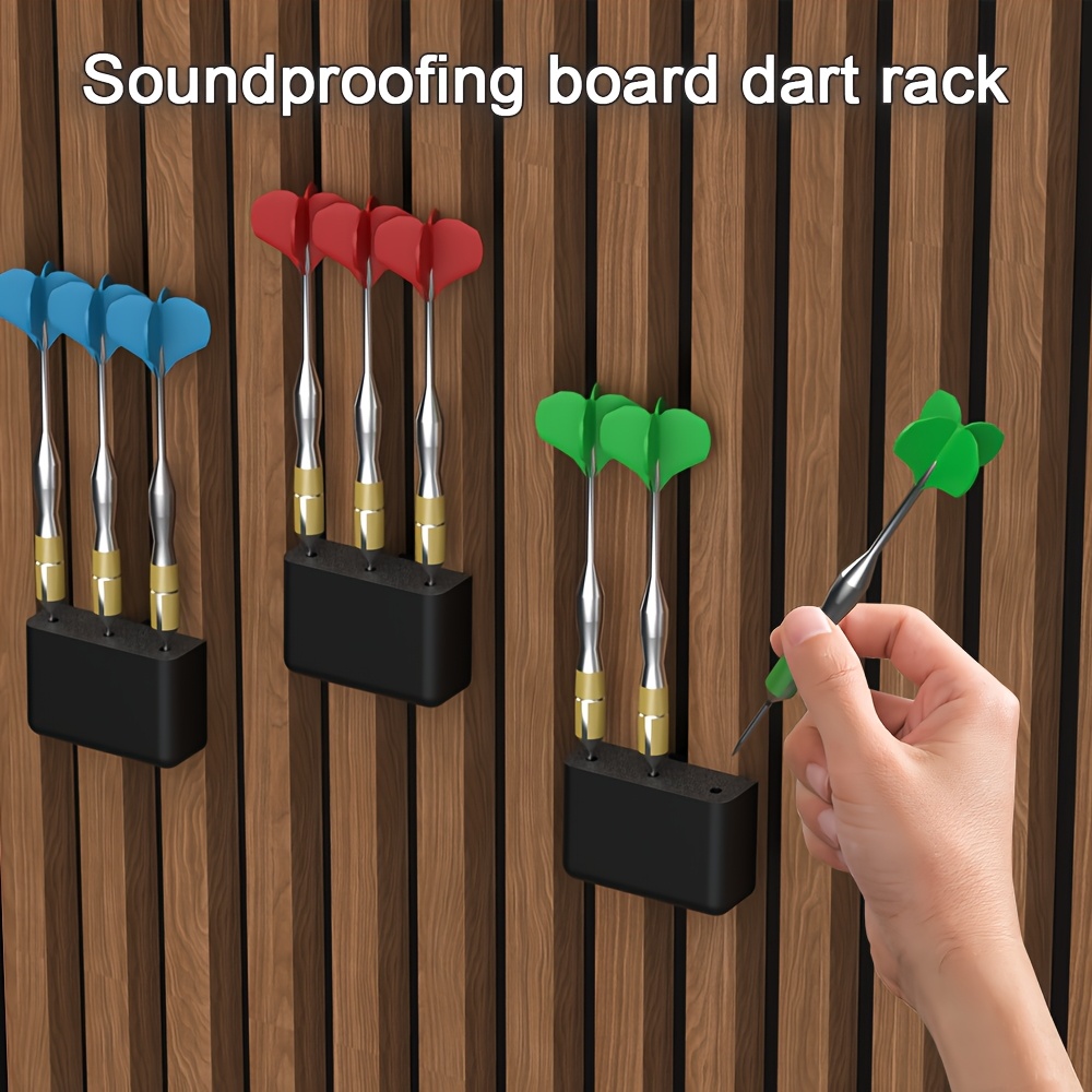 1pc Dart Rack No Drilling Soun - Gaming Home Accessories 评论和价格