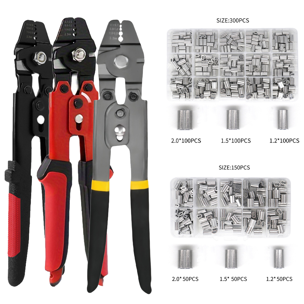 Wire Rope Crimping Pliers Alum - Sleeved Cable Kit 评论和价格