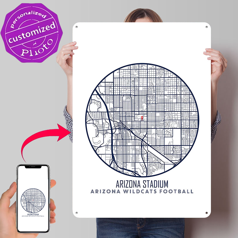 Arizona Stadium Poster Retro 3 - Gaming Accessories Gifts For Men 评论和价格