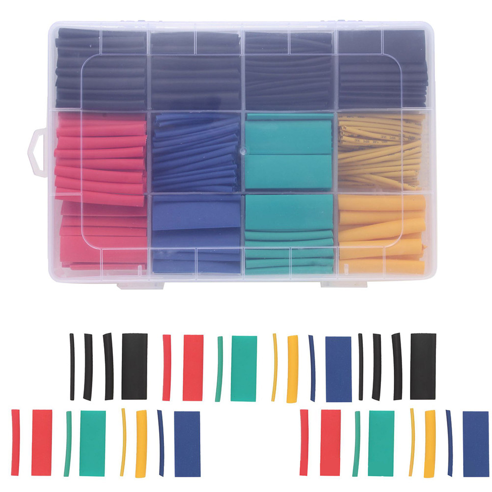 530Pcs Heat Shrink Tubing Kit  - Sleeved Cable Kit 评论和价格