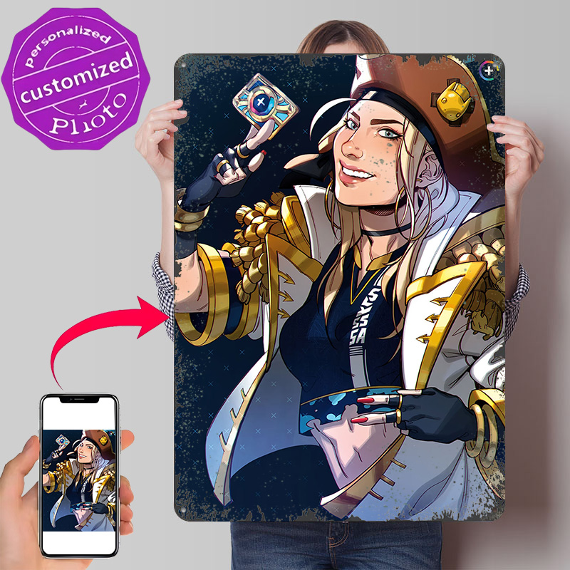 Slysssa Poster Retro 3D Printe - Gaming Accessories Gifts For Men 评论和价格