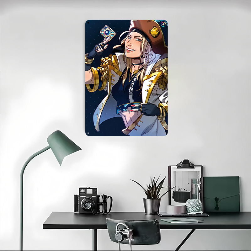 Slysssa Poster Retro 3D Printe - Gaming Accessories Gifts For Men 评论和价格