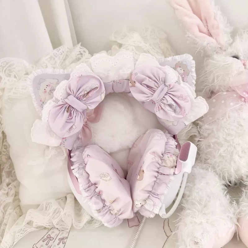 Ruffled Edge Lace Head Mounted - Gaming Home Accessories 评论和价格
