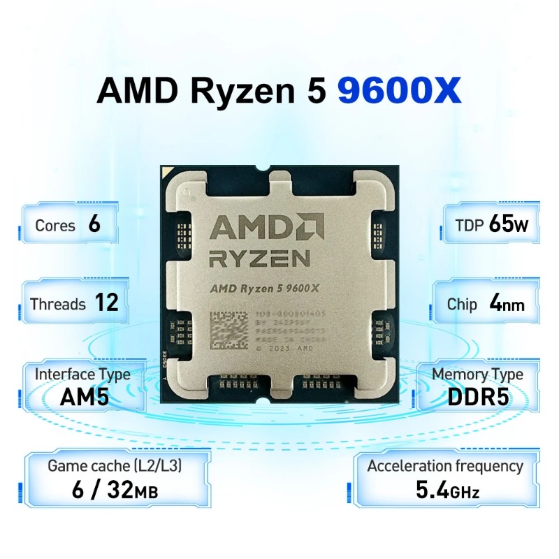 4nm Process Gaming CPU Ryzen 5 - Amd Cpu Ryzen 5 评论和价格