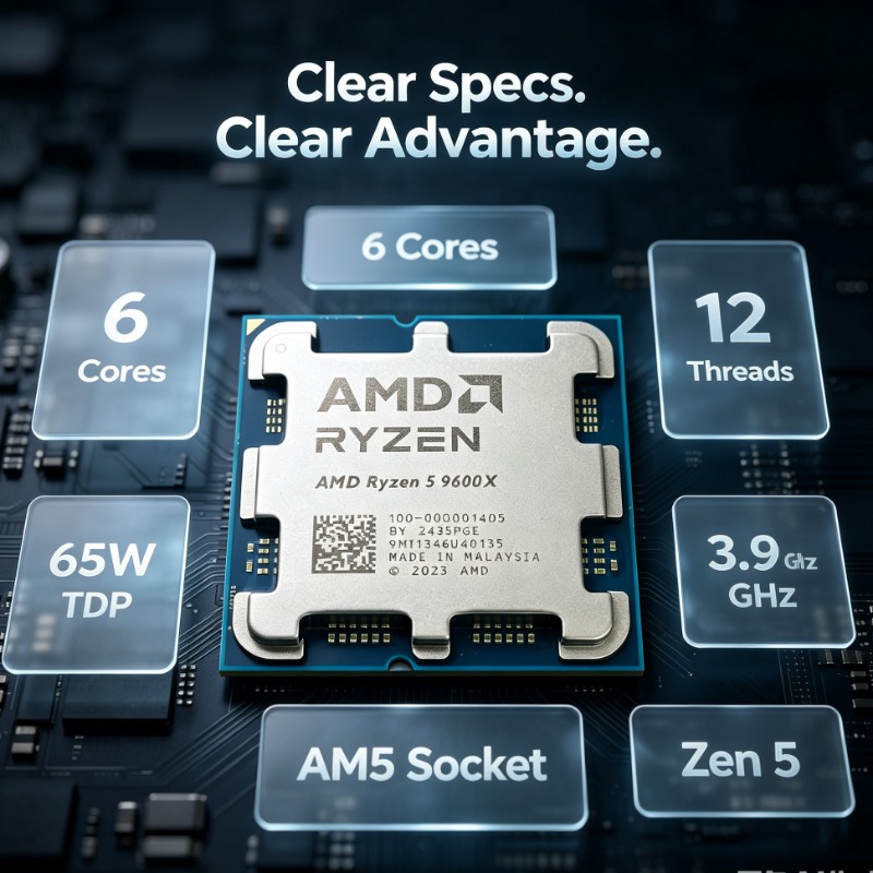 4nm Process Gaming CPU Ryzen 5 - Amd Cpu Ryzen 5 评论和价格