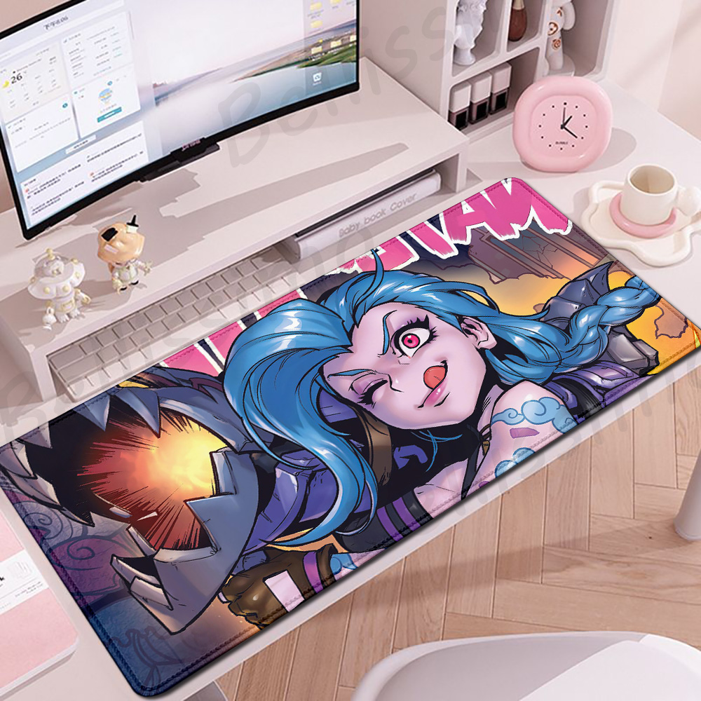 LOL Arcane Mouse Pad Jinx Mats - Jinx Gaming Accessories 评论和价格