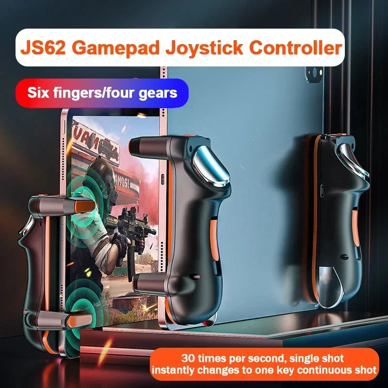 JS62 Tablet 6 Finger Gamepad B - Gaming Accessories Ipad 评论和价格