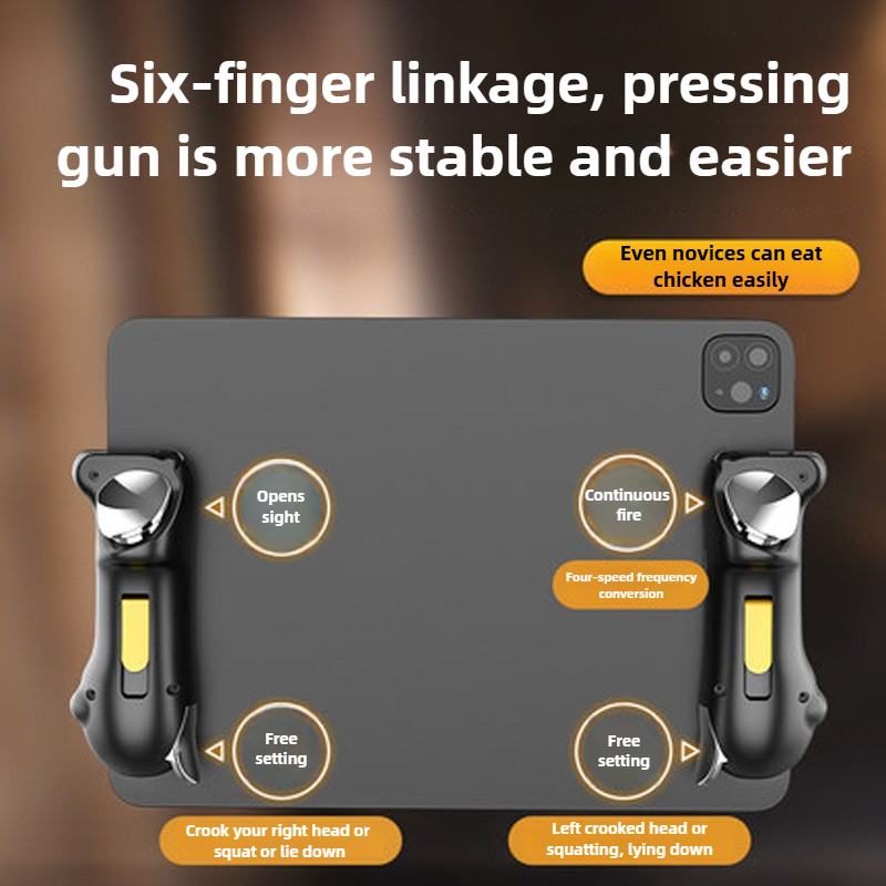 JS62 Tablet 6 Finger Gamepad B - Gaming Accessories Ipad 评论和价格