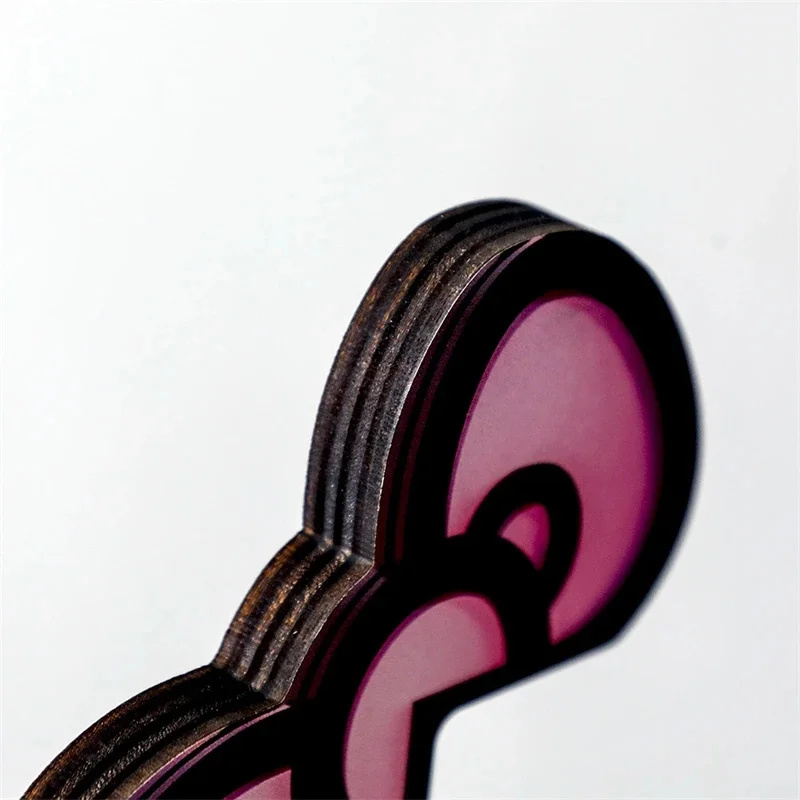 Kawaii Pink Acrylic Bow Monito - Gaming Home Accessories 评论和价格