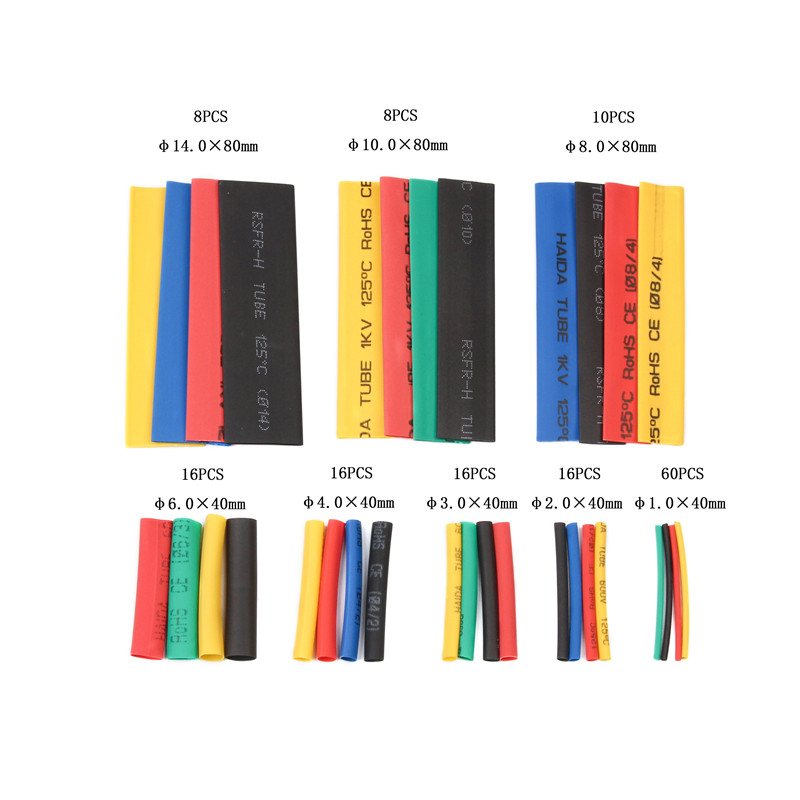 164Pcs Set Wire Cable Insulate - Sleeved Cable Kit 评论和价格