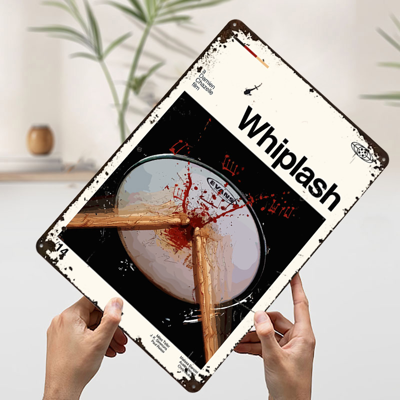 Whiplash Poster Retro 3D Print - Gaming Accessories Gifts For Men 评论和价格
