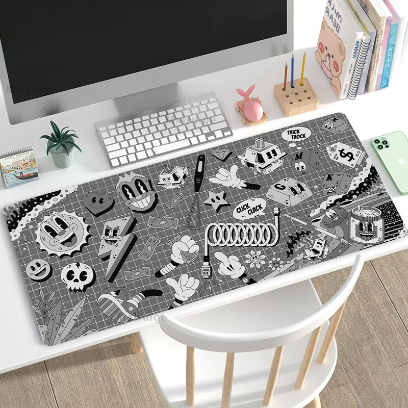 Graffiti Mausepad Office Rug D - Gaming Accessories For Pc Setup 评论和价格