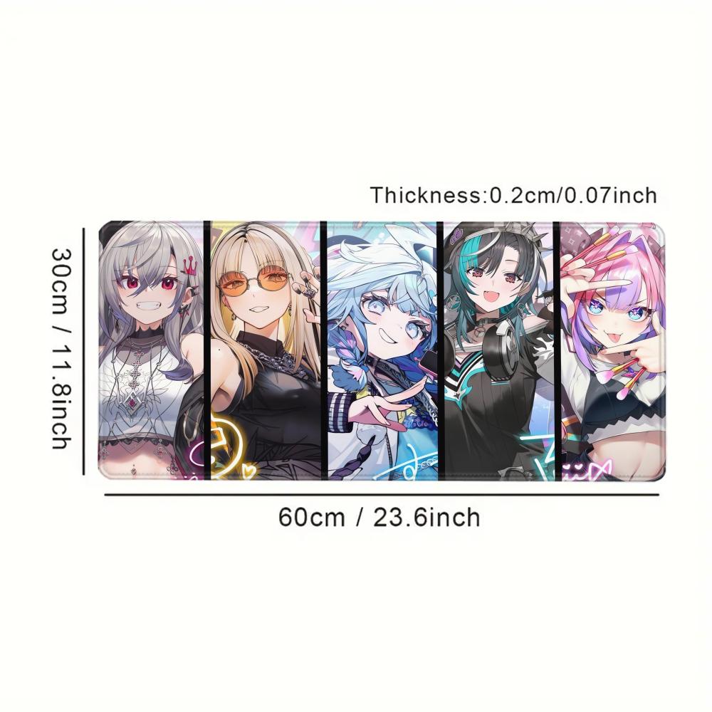 VSPO Rubber Mouse Pad VTuber V - Youtube Gaming Accessories 评论和价格