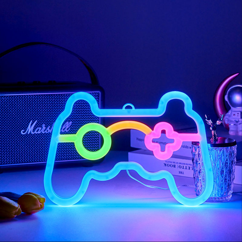 Gamer Neon Sign Lights,Gamer C - Accessories For Your Gaming Room 评论和价格
