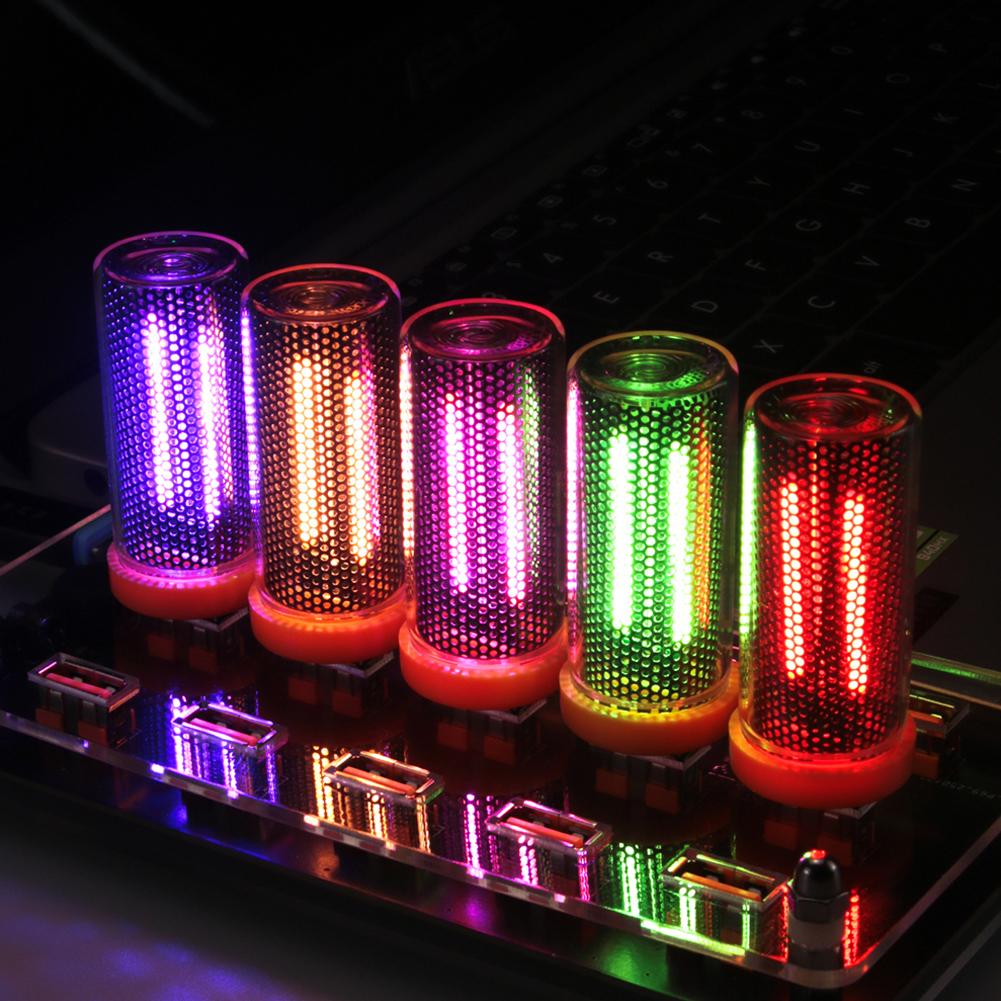RGB LED Nixie Tube Lights Retr - Youtube Gaming Accessories 评论和价格
