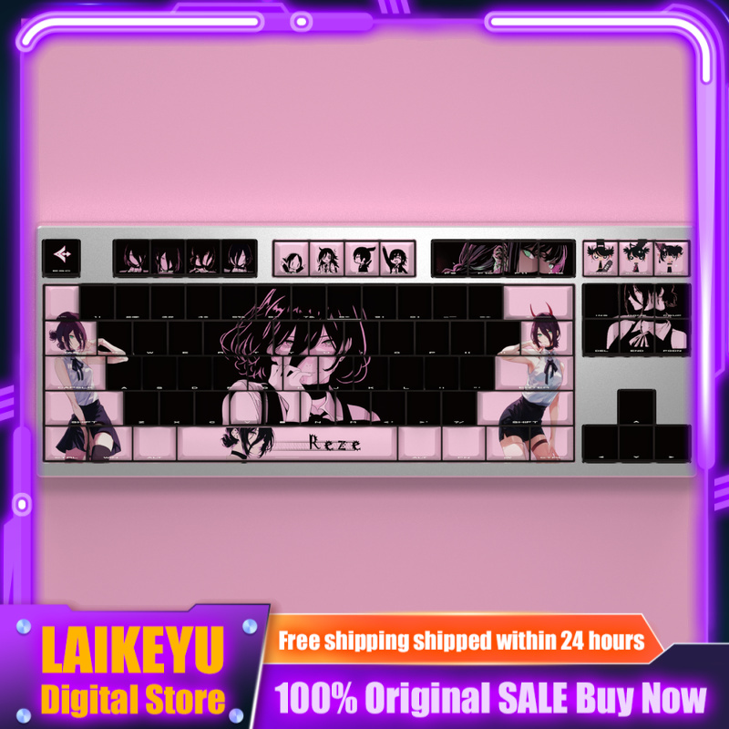 Chainsaw Man Lace Anime Keycap - Gaming Accessories Gifts For Men 评论和价格