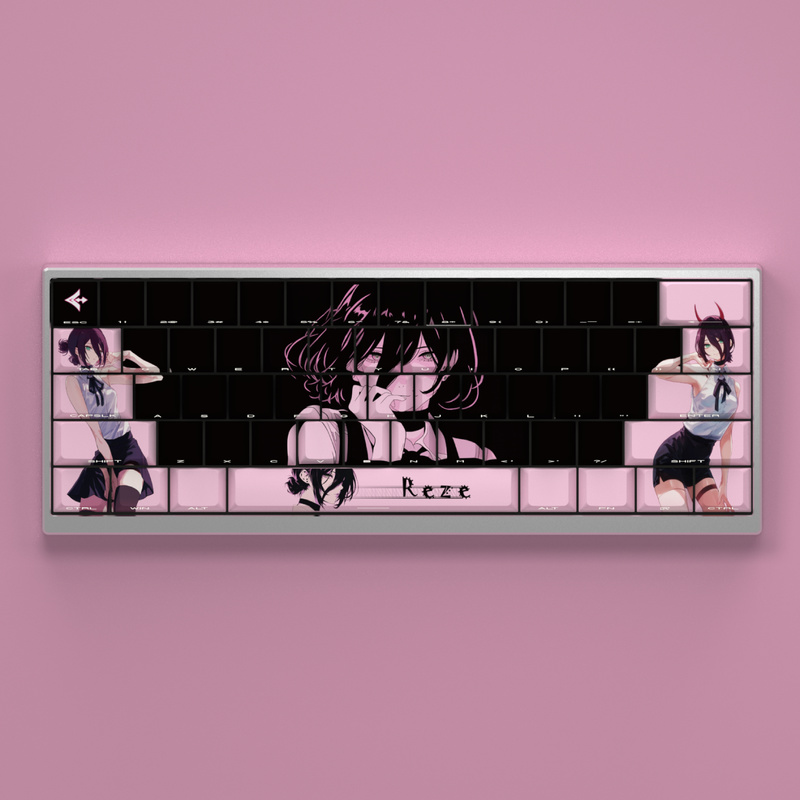 Chainsaw Man Lace Anime Keycap - Gaming Accessories Gifts For Men 评论和价格