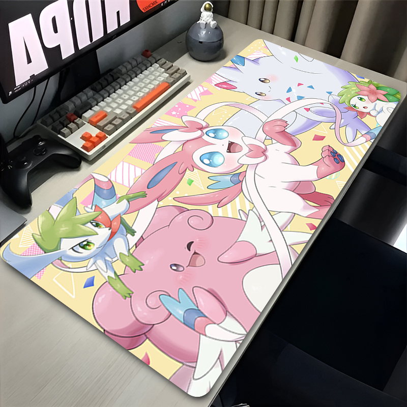 Large Pink Cute Mousepad XXL G - Gaming Accessories For Gaming Setup 评论和价格