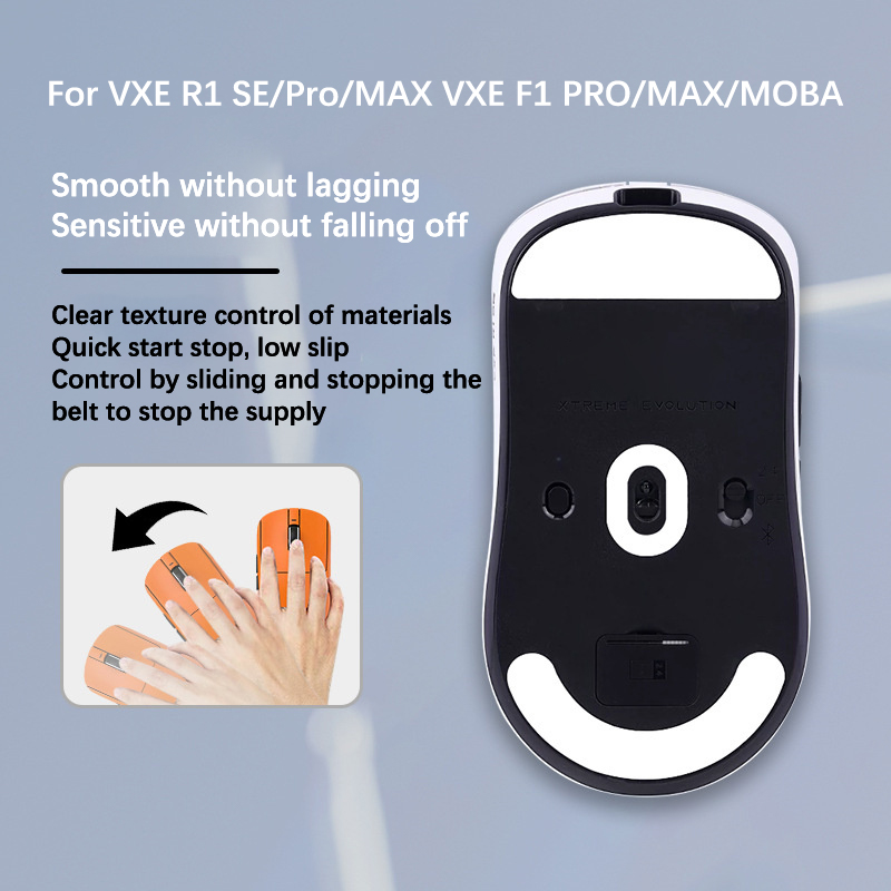 Mouse Foot Sticker For VXE R1  - Gaming Accessories For Gaming Setup 评论和价格