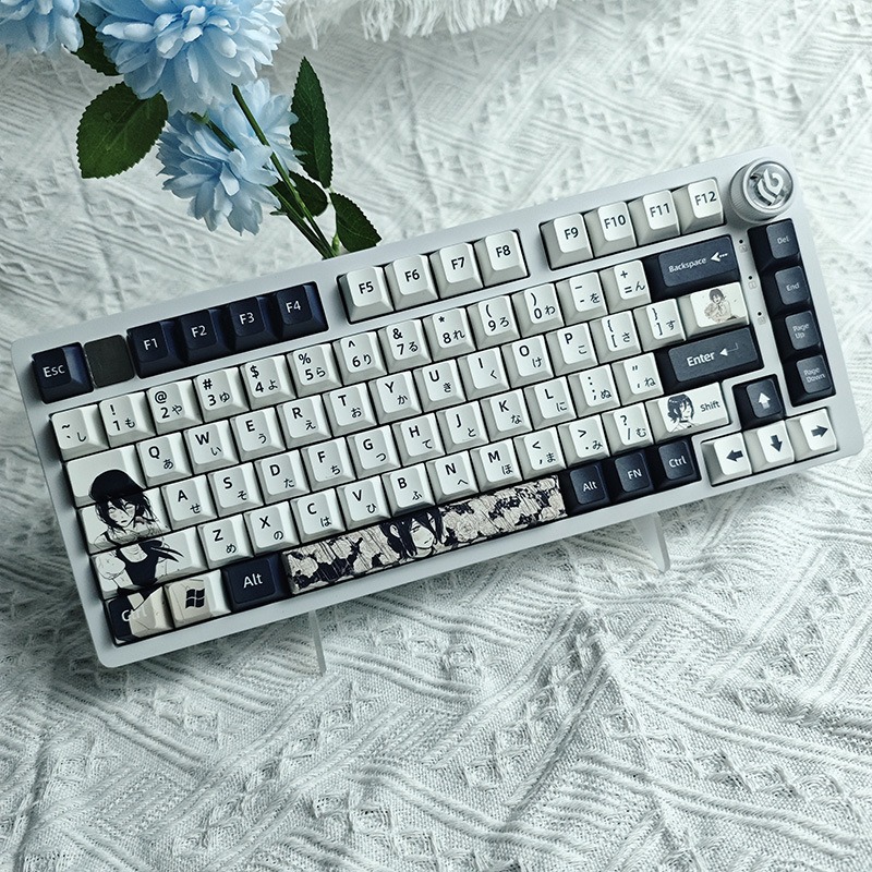 Reze Character Keycaps Chainsa - Gaming Accessories Gifts For Men 评论和价格