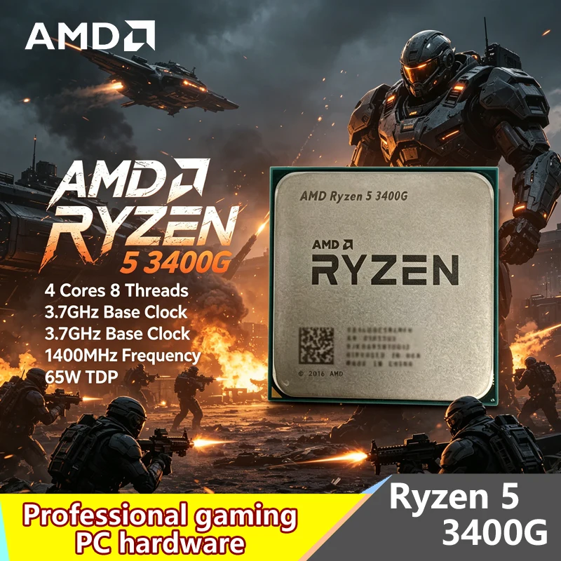 AMD Ryzen 5 3400G AM4 Desktop  - Amd Cpu Ryzen 5 评论和价格